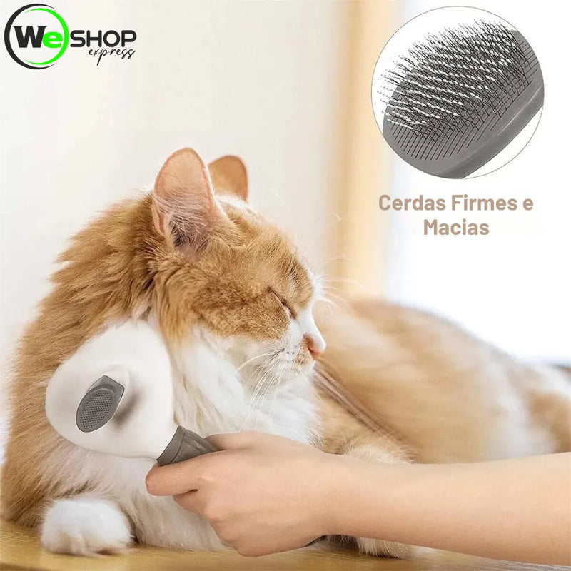 Escova Removedora de Pelos pra Cães e Gatos Weshop