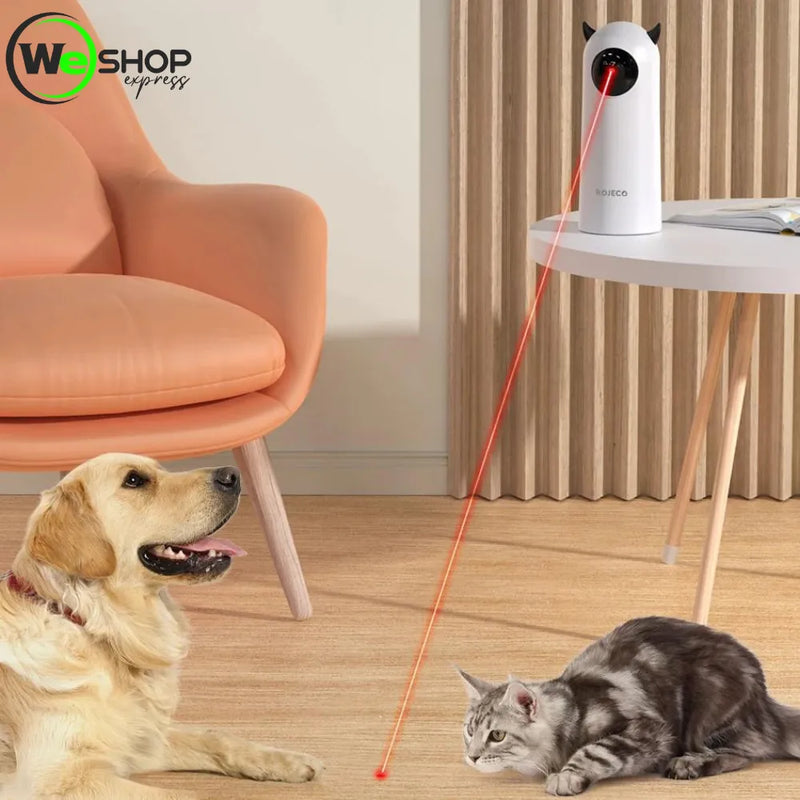 Robô Laser Interativo para Gatos - Rojeco